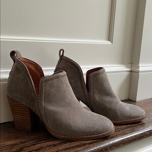 Jeffrey Campbell suede booties - size 6